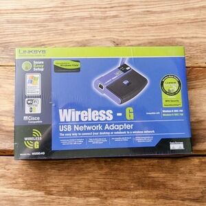 Linksys Wireless-G USB Network Adapter - Black